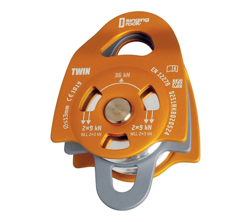 Polea Doble Rescate Singing Rock