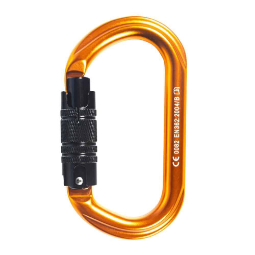 Mosquetón de aluminio EQgrip Halo Oval 21