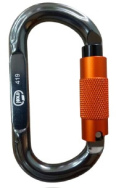 Mosquetón triple seguro de aluminio Hold Koll 26 kN