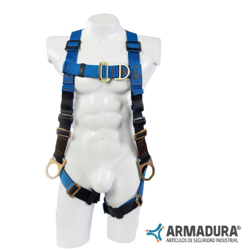 Arnés multipropósito en H 4 argollas Armadura