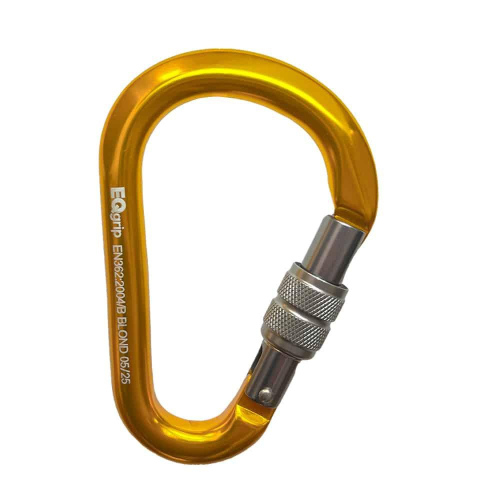 Mosquetón de aluminio EQgrip Blond