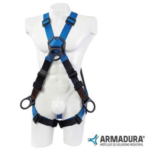 Arnés multipropósito 4 argollas anticorrosivas Armadura
